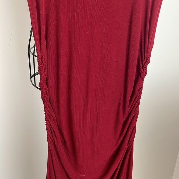 JAMES PERSE RUCHED SKINNY TANK DRESS - Picture 3 of 6